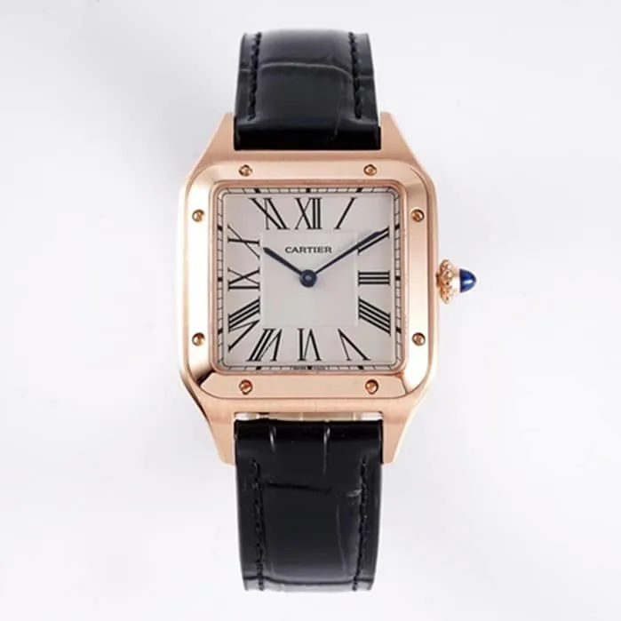 New masterpiece Cartier Cartier Santos couple watch clasp picture