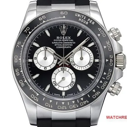 Top-Tier Watch: ZF Factory Rolex Daytona Black Dial 4131 Mechanical—Side View Photos
