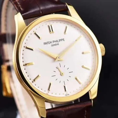 top-tier Patek Philippe 18k gold new product - classic watch series 5196G formal watch king makes shocking debut clasp picture