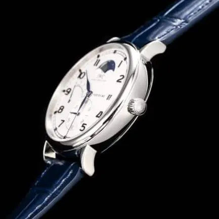 top-tiersuper cloneTWIWC Portofino series IW516409 see-through bottom watch side view