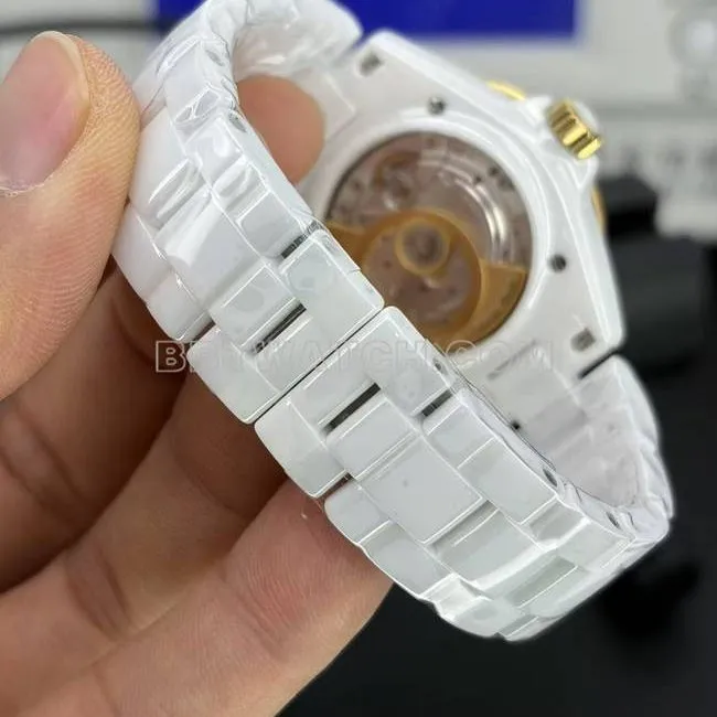 1:1replica watch ChanelBV factory white dial38mm mechanical clasplive photos