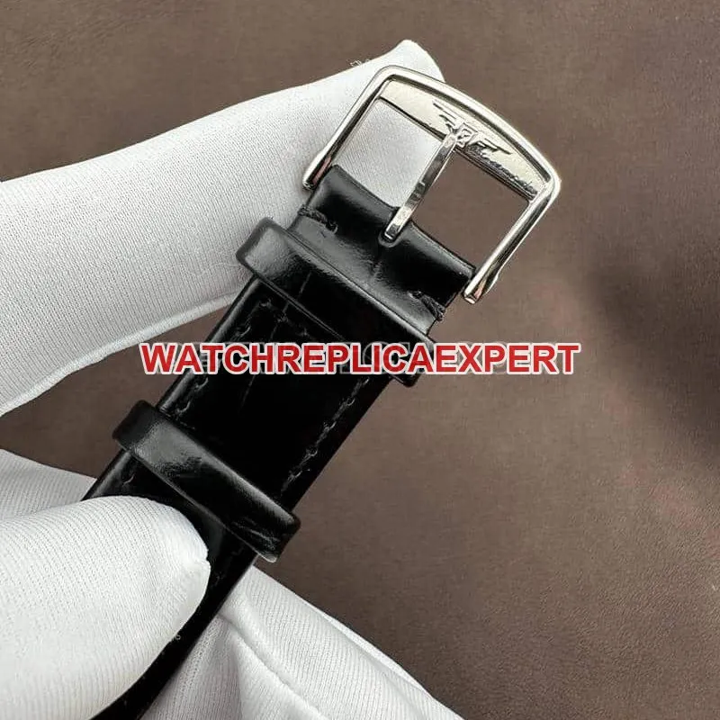 AF FactoryLongines Concas 1:1super cloneblack dialleather strap model L1.649.4.52.2front live photo