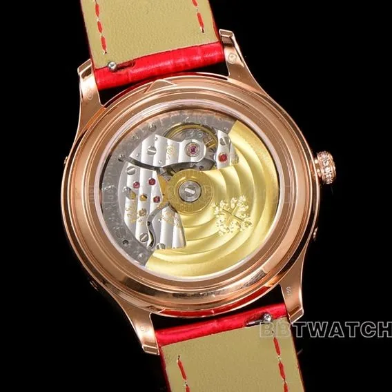 ZP factory Patek Philippe complex function timepiece top-tier 1:1super clonesilver dialleather strap model 4947R-001caseback live photo