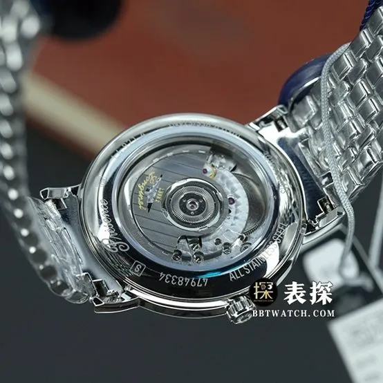 KY factory Longines magnificent top-tier watch men's blue dialsteel bracelet picture and price front live photo