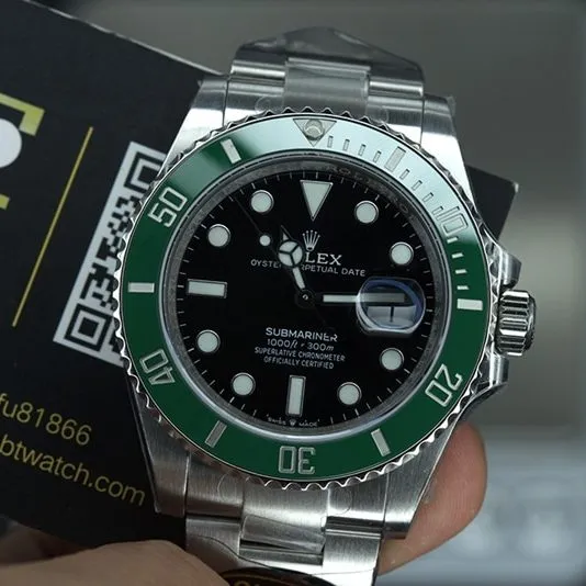 Clean Rolex Men's Submariner Super A Watch