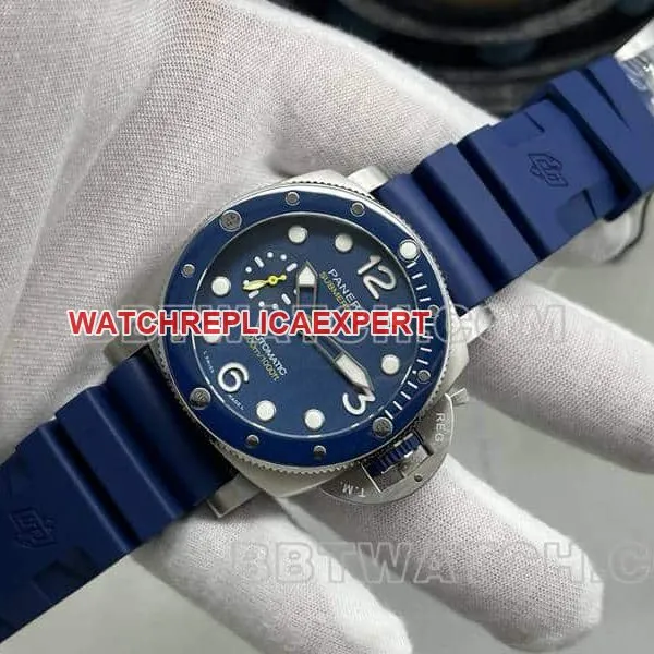 VSPanerai sneak top-tier 1:1super cloneblue dialPAM01676front live photo