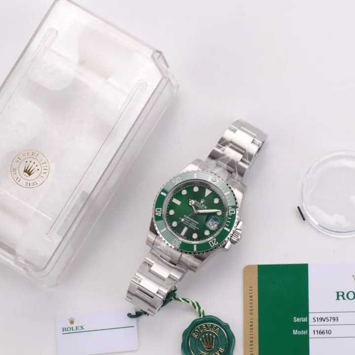 VS new Rolex Starbucks Submarinertop-tier watch 3135movement40mm pictures and price