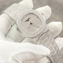TW factory Patek Philippetop-tier watch Gypsophila men's white dialsteel bracelet casual elegant classic series mechanical movement picture