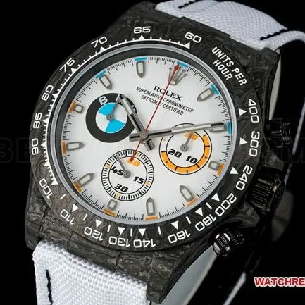 watch ANT factory DaytonaRolexwhite dial4130caseback live photo