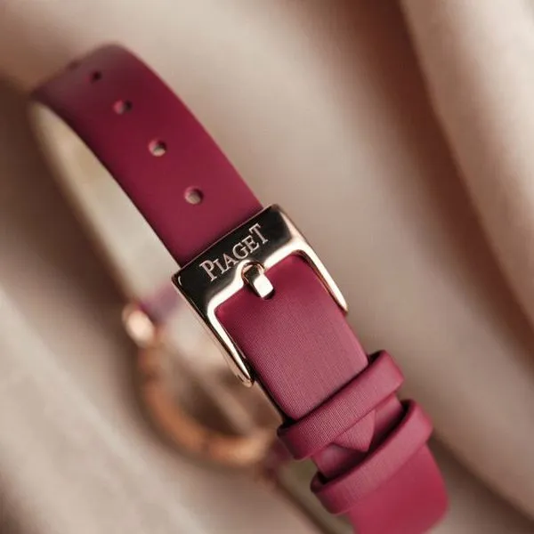 Piaget top-tiersuper watch ALTIPLANO series ladies diamondleather strapquartz casual watch clasp picture