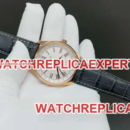 TW factory Longines watchmaking traditional top-tier 1:1high-quality replicasilver dialrose goldL2.844.8.71.2side live photo