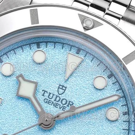 collectible watch Tudor Biwan ZF factory blue dial54 type M79000side live photo