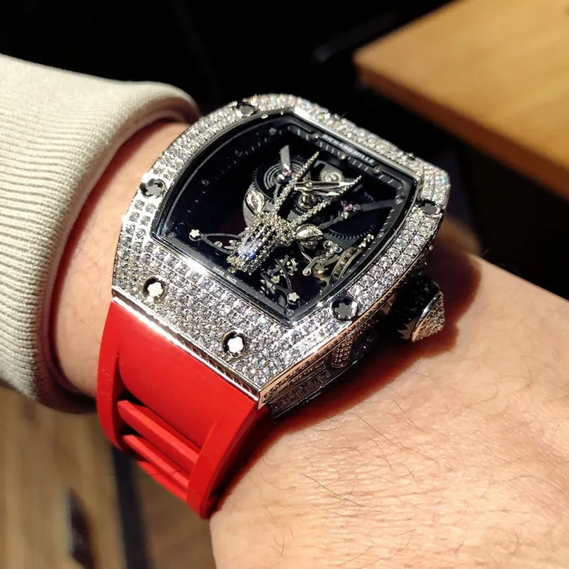 Richard Mille watch RichardMille starry sky series men's mechanical watch movement picture