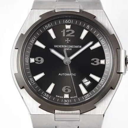 8F factory Vacheron Constantintop-tier watch Across the World series men's black dialsteel bracelet automatic movement watch clasp picture