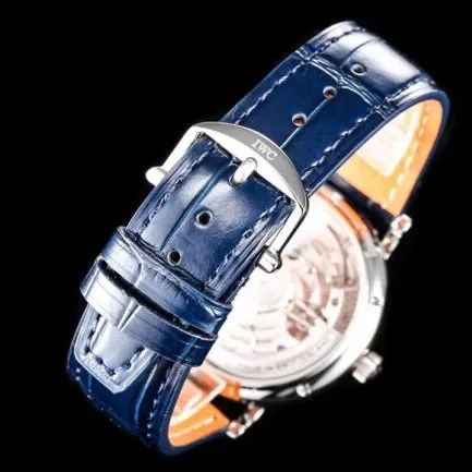 top-tiersuper cloneTWIWC Portofino series IW516409 see-through bottom watch clasp picture
