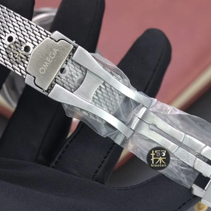 vs factory no time to die Omega1:1replica watch rice dumpling circle black diallumechronographsteel braceletclasp picture