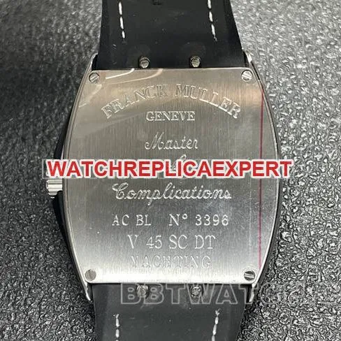 watch V45 Franck Muller ABF factory black dial leather braceletbraceletlive photos