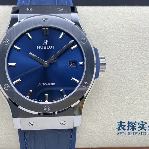top-tiersuper Hublot blue dialHublot classic fusion bracelet
