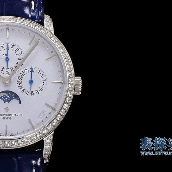 Dachang high-quality Vacheron Constantin heritage series white steel perpetual calendar men's mechanical watch clasp