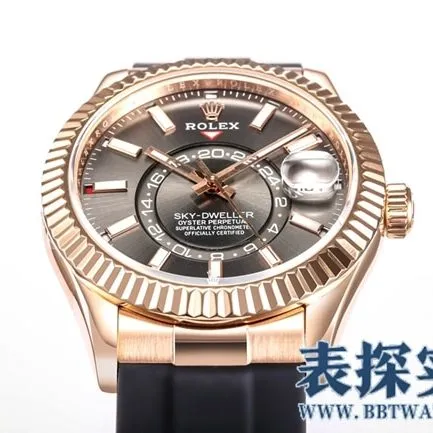 Rolextop-tiersuper gray plate Skywalker men's watch_how much_pictures_how is the workmanship side