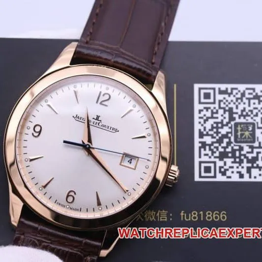 zf jaeger-lecoultre master series q1402420 watch how reviews - ultra-thin elegant gentleman weight figure
