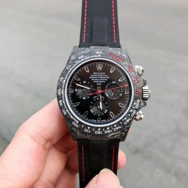 TW Factory Top collectible watches Rolex Cosmo Chronograph Daytona Black Plate Black Bottom Mechanical Men's Watch Buckle Figure
