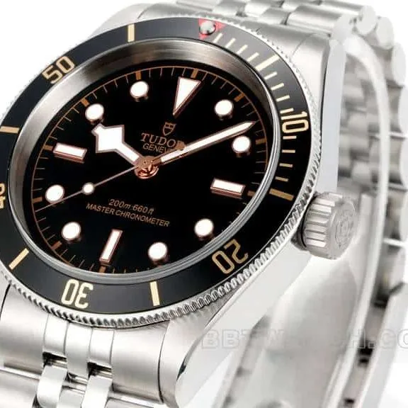 3TTudor Biwan top-tier replicablack dialsteel bracelet model 79230Nbraceletlive photos