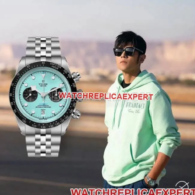 ZF Factory Tudor Black Bay Blue Dial Mechanical Top Grade Reproduction Watch 79360 Comparison with Genuine Product Differences
