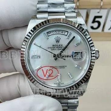 collectible watch VS FactoryRolexDay-Date steel braceletside live photo