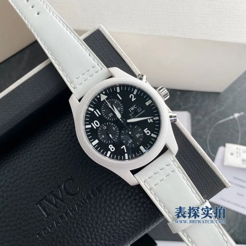 top-tiersuper cloneIWC pilot series naval air combat force chronograph watch side