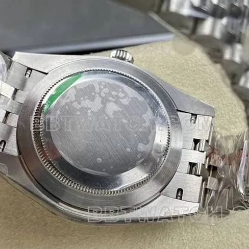 Rolextop-tier watch ARF Factory log 41mm mother-of-pearl plate 3235 steel bracelet front live photo