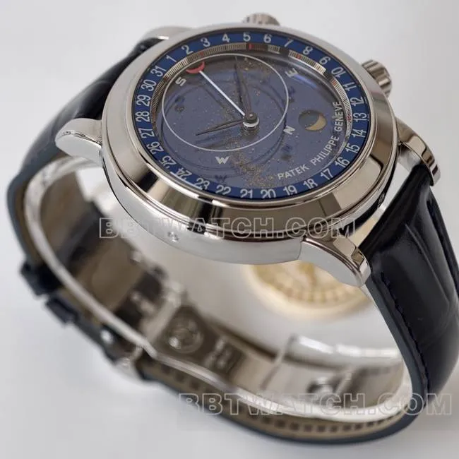 top-tier watch super complication timepiece PPF FactoryPatek Philippeblue dial6102braceletlive photos