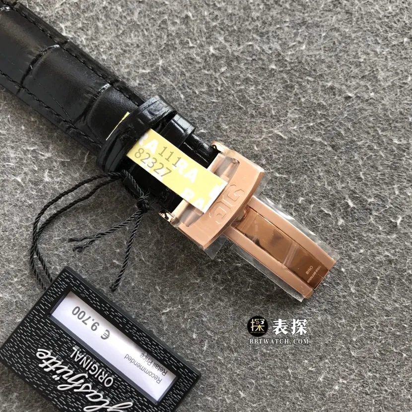 GL factory Glashütte Original original watch men's white dialmoon phaserose goldleather strap picture and price front live photo