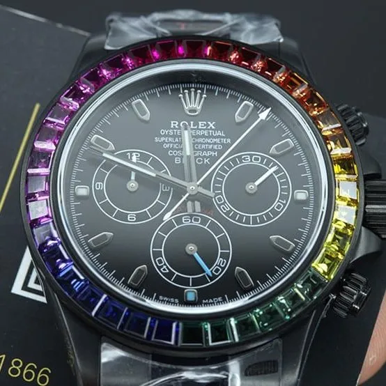 NOOB palace-level watch Rolextop-tier replicaDaytona4130movementblaken modified watch clasp