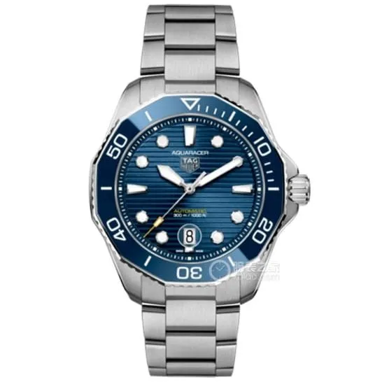 TAG Heuer Aquaracer top-tier 1:1super cloneblue dialsteel bracelet model WBP201B.BA0632front live photo