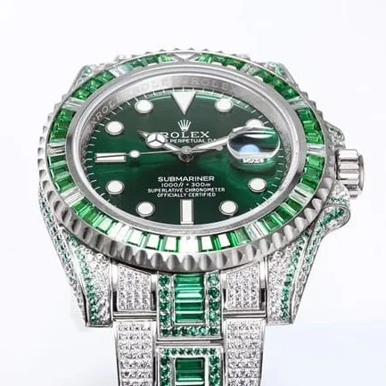 Rolex Submariner Full Diamond Customized