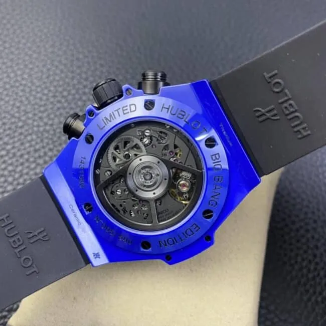 top-tier replicaZFHublot watch BIG BANG Unico Big Bang series color ceramic watch movement picture