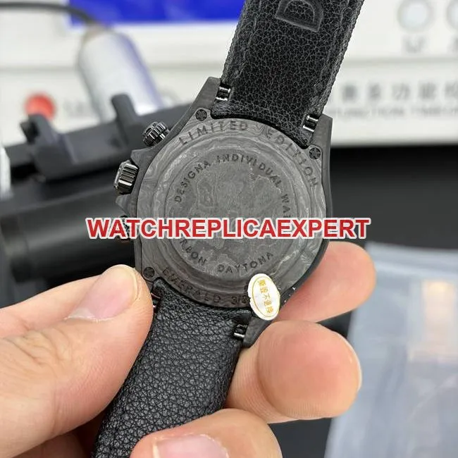 collectible watch DIW factory DaytonaRolexblack dial mechanical 4130braceletlive photos