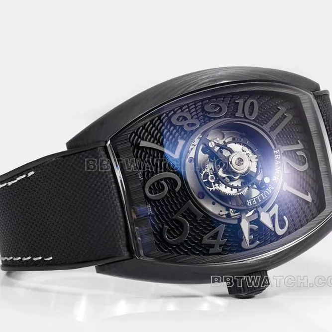 Frank Muller top-tier tonneau shaped tourbillonCX 40 T CTR TTBR TTBR TTfront live photo