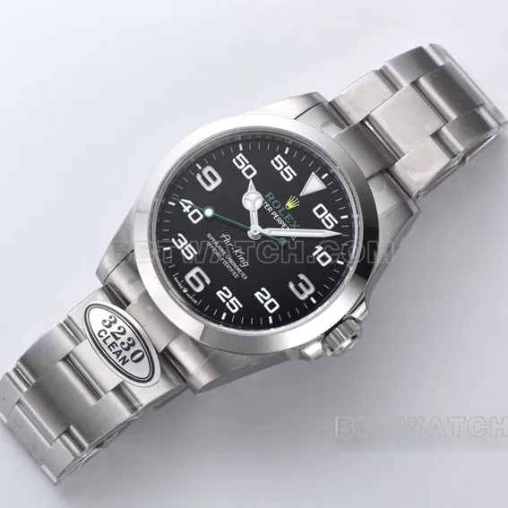Factory C Rolex Air King top-tier 1:1super Air King M126900-0001front live photo