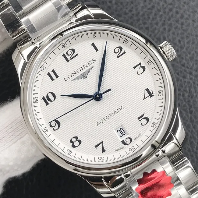 KL factory top-tier watch Longines men's white dialsteel bracelet famous series L2.628.4.78.6 automatic movement watch movement picture