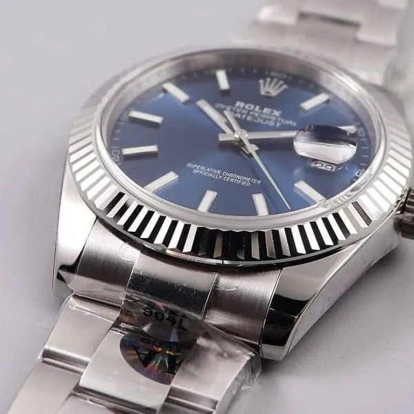 watch ar log Rolex116334-72210blue dial904lstainless steel front view