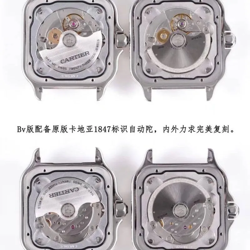 Cartier Santos series WSSA0009 (large size) watch authenticity review detail shots