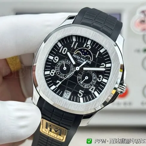 watch Patek PhilippePPM factory Aquanautgreen dial5261front live photo