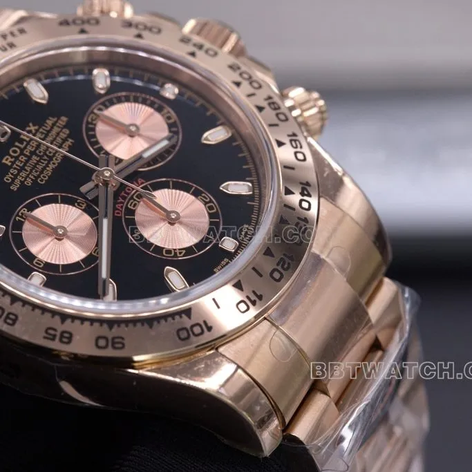 BT factory black gold DaytonaRolex1:1top-tier watch back