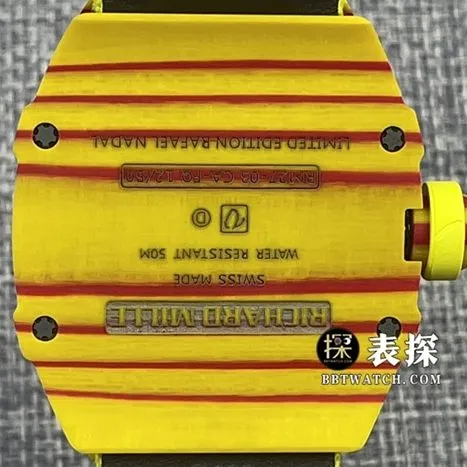 BBR Factory Richard Mille Men's RM 27-03 Top collectible watches Men's Skeleton Plate strap models Pictures and Prices Back Actual Pictures