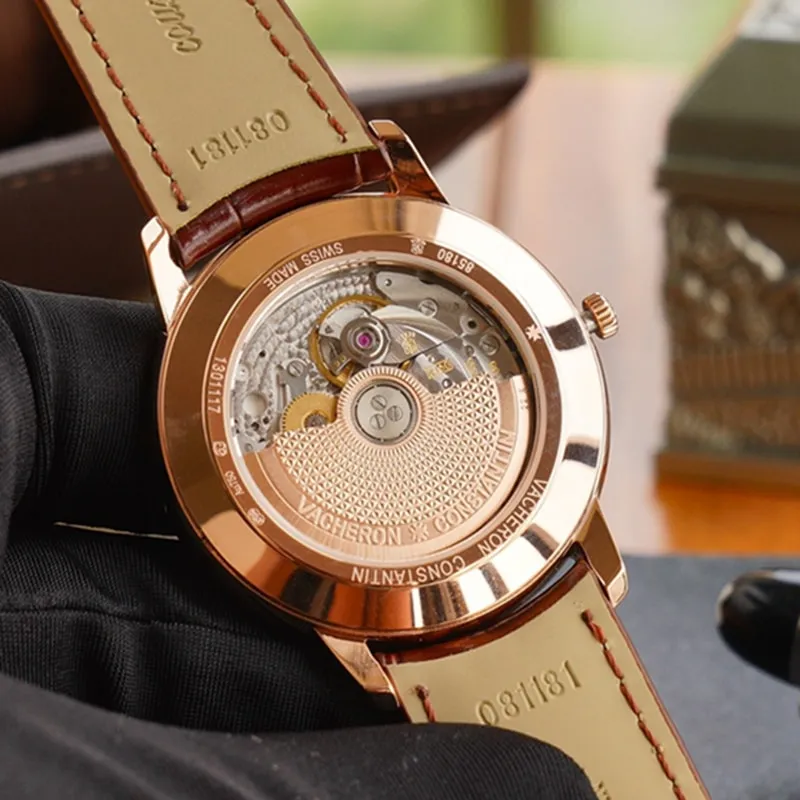 Vacheron Constantin Patrimony series couple's watch front view