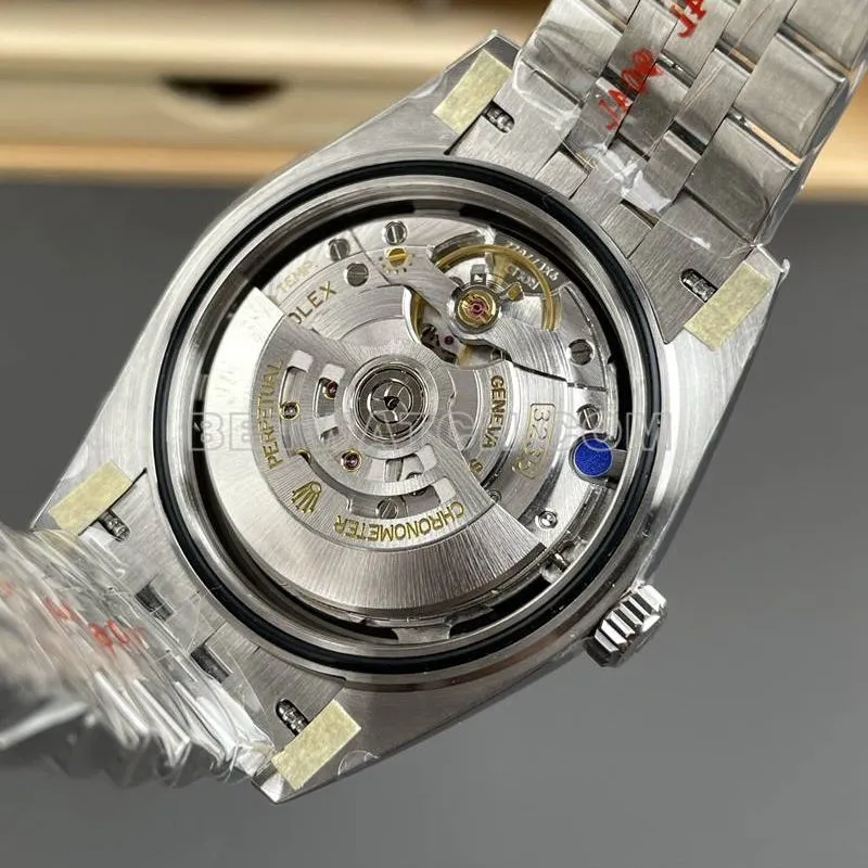 ARF Factory Rolex Datejust 41mm Black Dial 3235 Steel Bracelet Top Watch - Front Photo