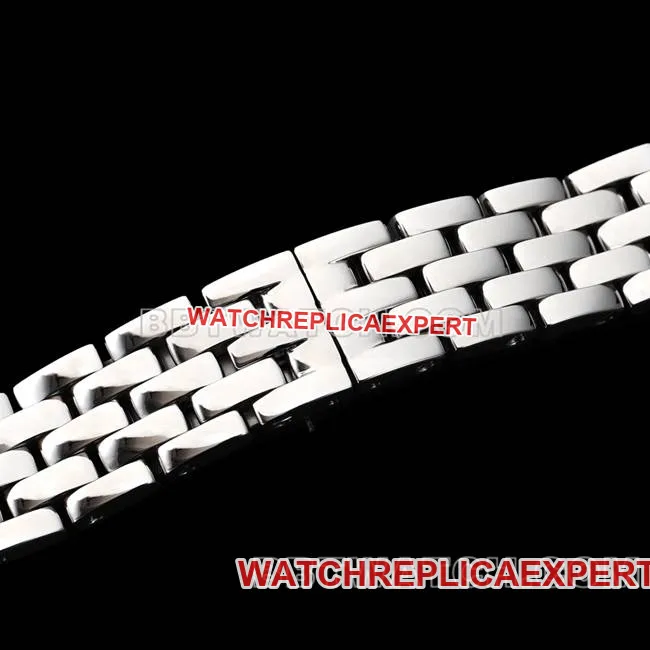collectible watch BBa factory cheetah Cartierblack dialsteel braceletquartzcaseback live photo