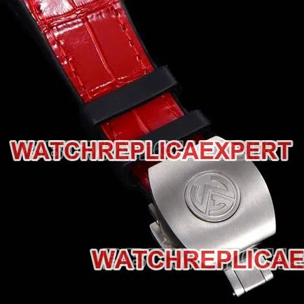 ABF factory Frank Muller watch V45 blue dial gold case leather braceletclasplive photos